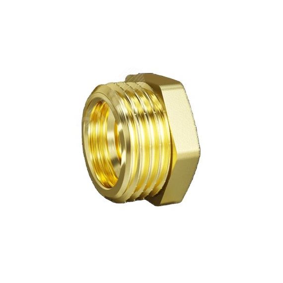 Футорка 1'НР х 3/4' ВР латунь LD Pride LD.65.507.25х20