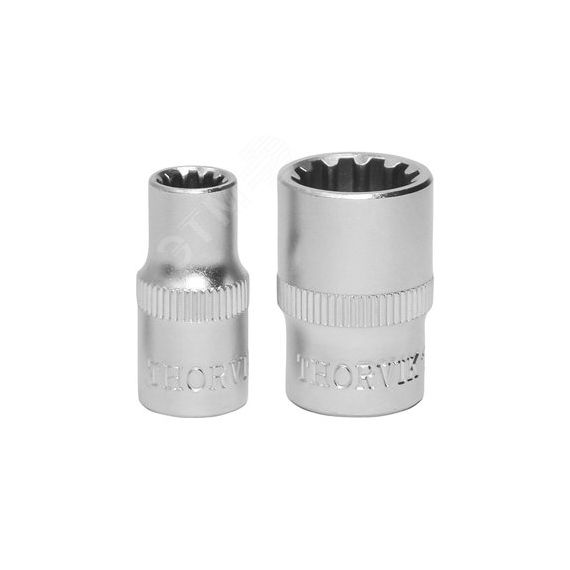 Головка торцевая MultiProf 1/4''DR, 11 мм Thorvik MP01411