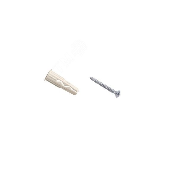 Шуруп Zn 4,0х25 в компл. c дюбелем MULTI 6x25 (16 шт) Европартнёр MP 401 17