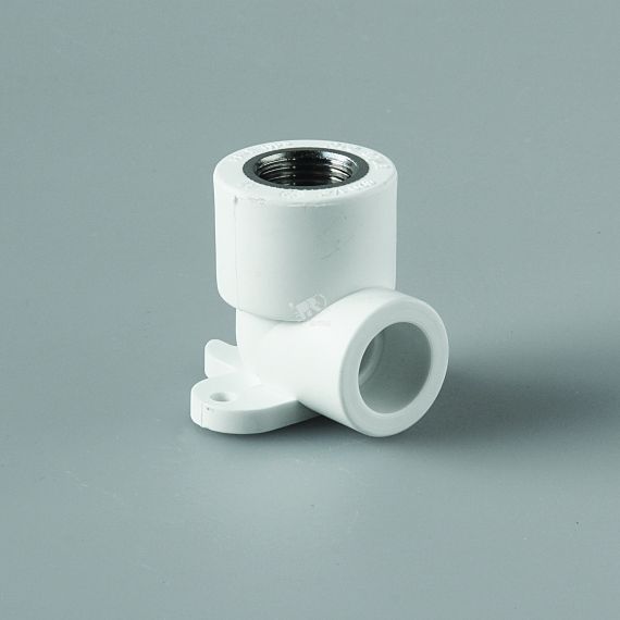 Водорозетка 25 х 1/2' ВР полипропиленовая PPR белая PRO AQUA PA28012P