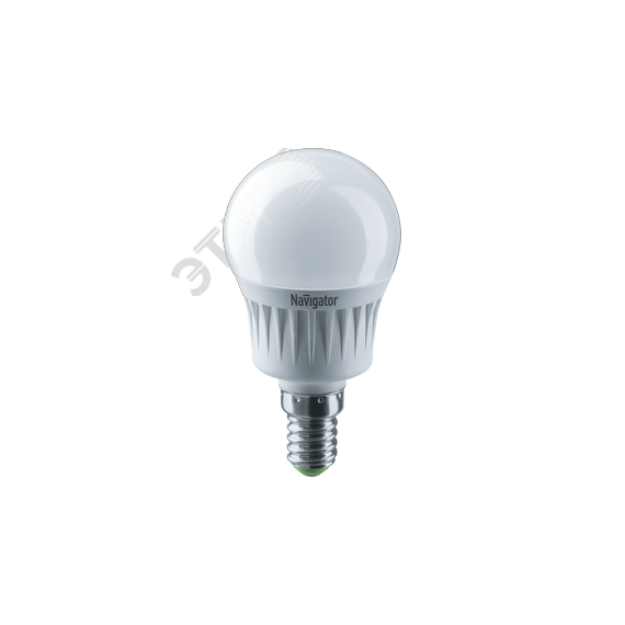 Лампа светодиодная LED 7вт E14 белый шар Navigator Group 94468