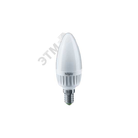 Лампа светодиодная LED 7вт E14 теплый матовая свеча Navigator Group 94491