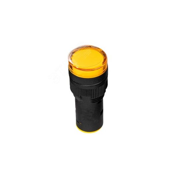 Лампа AD16DS(LED) матрица D16мм желтый 110В AC/DC КЭАЗ 357832
