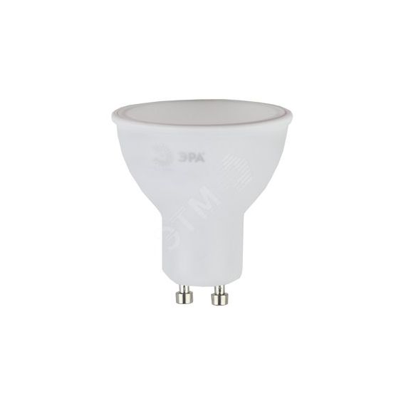 Лампа светодиодная LED MR16-6W-840-GU10 (диод, софит, 6Вт, нейтр, GU10) ЭРА Б0020544