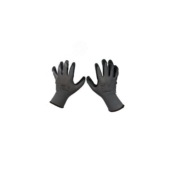 Перчатки Старт (NY1350-G/BLK) размер 10 SCAFFA 00-01018560