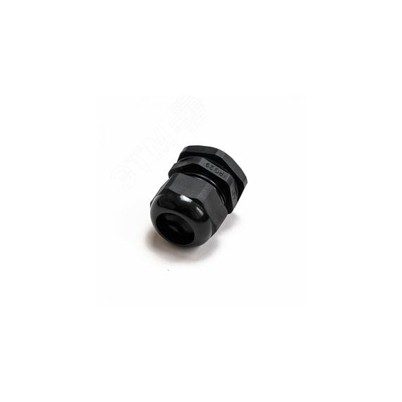 Сальник PG 29 (IP68) d отверстия 18-25 мм черный (2 шт/уп) Промрукав PR08.7077