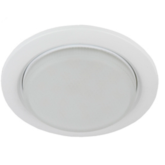 Светильник встраиваемый KL70 WH /1 под лампу Gx53 тонкий 220V 13W белый (40/2200) ЭРА Б0048955