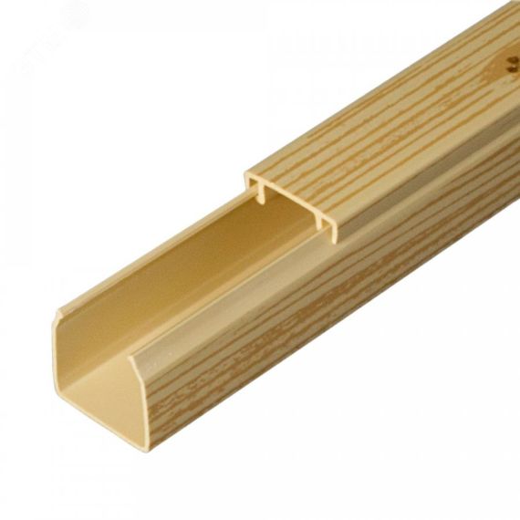 Кабель-канал сосна второй замок 16х16 (120м/уп) Промрукав Промрукав 025435