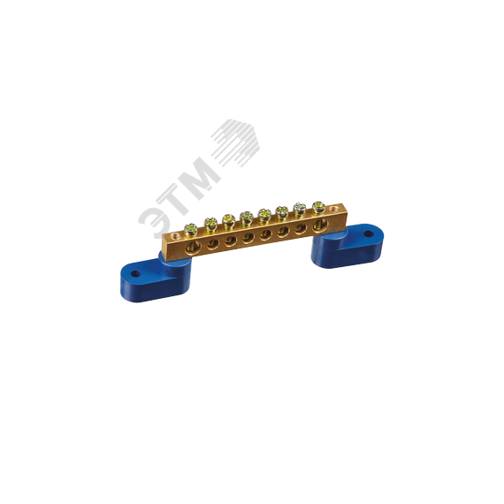 Шина нулевая на двух угловых изол NBB-M69-8C2/B Navigator Group 71171