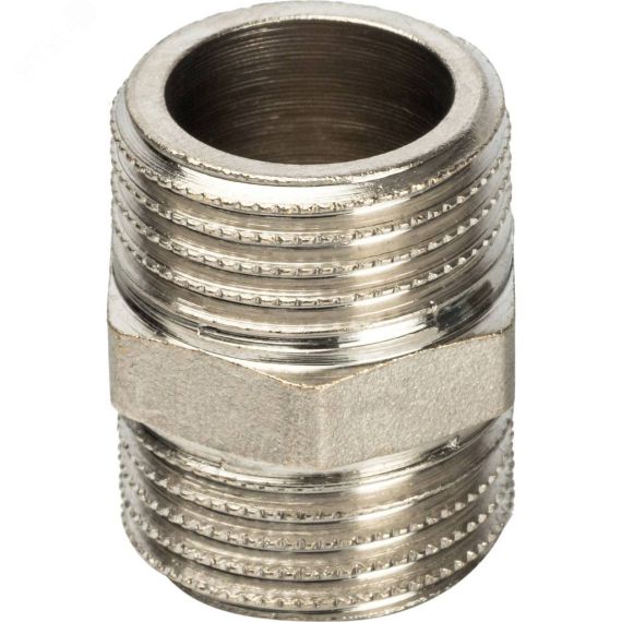 Ниппель НН 1/2' никелированный STOUT SFT-0004-001212