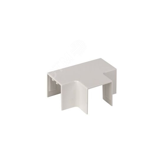 Угол T-образный (25х25) (4 шт) Plast Белый EKF tchw-25-25x4