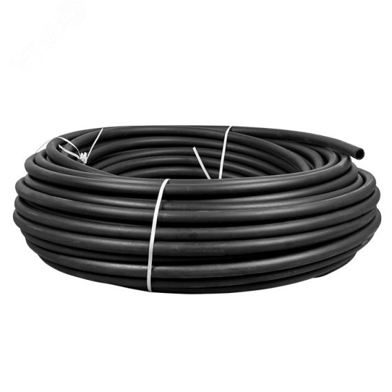 Труба гладкая жесткая ПНД черная d32мм (100м) PROxima EKF tpndg-32