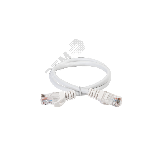 Шнур коммутационный (патч-корд) кат.5Е UTP 2м белый GENERICA Generica PC08-C5EU-2M-G