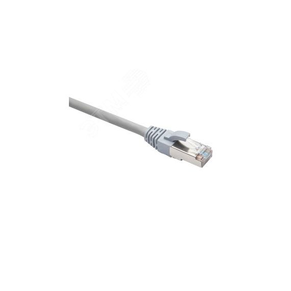 Шнур коммутационный F/UTP категория 5e LSZH нг(А)-HF 0,5 м, серый DATAREX Datarex DR-191005