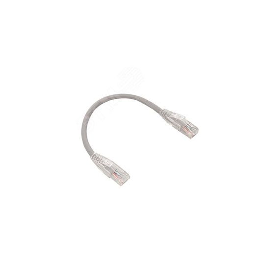 Патч-корд TERACOM PRO Cat.5E неэкранированный UTP оболочка LSZH серый (0.2м) EKF TRP-5EUTP-LSH-02M-GY