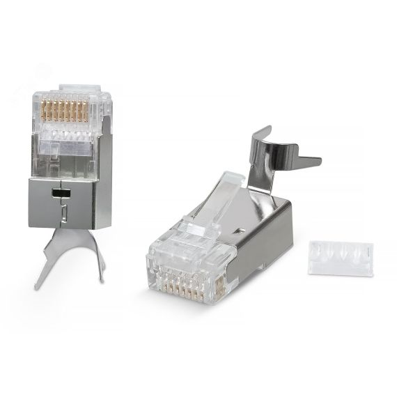 Коннектор RJ-45(8P8C) Cabeus 8P8C-SH-C7(1.5)-TWP