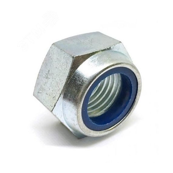 Гайка DIN985 М8 покрытие цинк 30 шт Крепдил 8336582-30