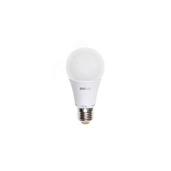 Лампа светодиодная LED 11w E27 холодный матовый груша JazzWay 1033222