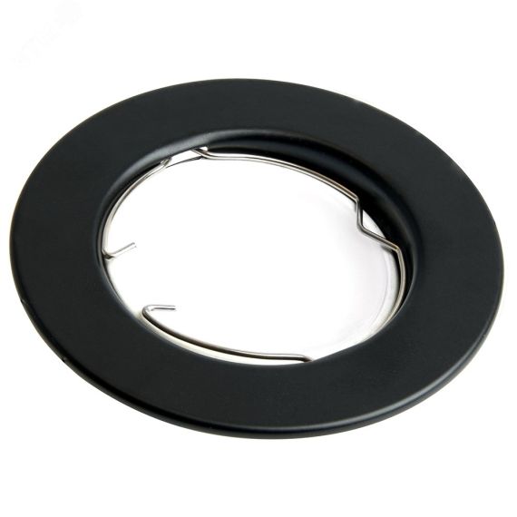 Светильник ИВО-50w G5.3 черный  матовый FERON DL10 48464