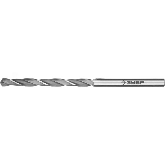 Сверло по металлу сталь Р6М5 класс В, ПРОФ-В 3.7х70мм ЗУБР 29621-3.7