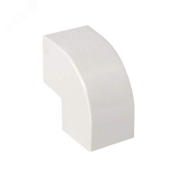 Угол внешний (25х25) (4 шт) Plast Белый EKF obw-25-25x4