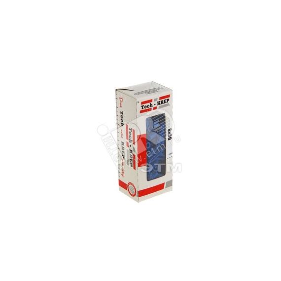 Дюбель распорный 6х30 Чапай (100шт) Tech-Krep 111469