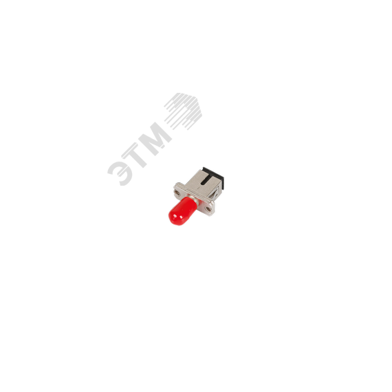 Адаптер оптический переходной, универсальный SM/MM, SC - ST, одинарный, металлик NIKOMAX/NIKOLAN NMF-OA1UN-SC-ST