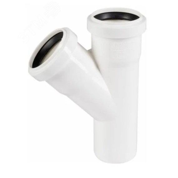 Тройник для малошумной канализации 32x32 мм 45 град. PRO AQUA ST203245W