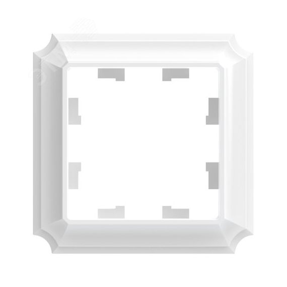 ATLASDESIGN ANTIQUE 1-постовая рамка, БЕЛЫЙ SE (Systeme) ATN100101