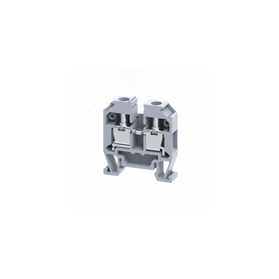 Мини-клемма проходная 4 кв.мм винтовая OptiClip CMT-4-I-BU-32A-(0,2-4)-синий КЭАЗ 331804