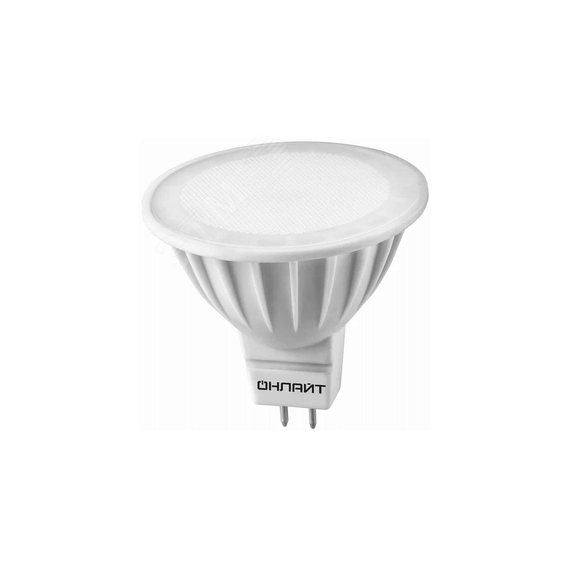 Лампа светодиодная LED 10вт 230в GU5.3 дневной ОНЛАЙТ 61891