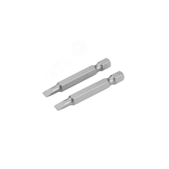 Набор вставок (бит) торцевых 1/4'', Slotted, 4х0,5 мм, 50 мм, 2 предмета Tolsen TT20302