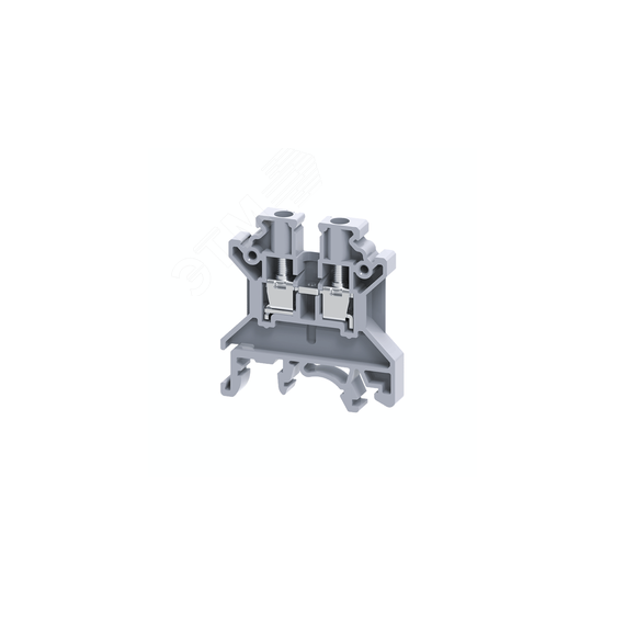 Клемма проходная 4 кв.мм винтовая OptiClip CTS-4-I-32A-(0,2-4)-зеленый КЭАЗ 332741
