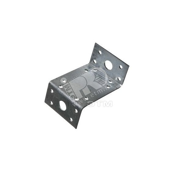 Уголок крепежный Z-образный KUZ-90/ 45х90х45х65х2.0мм Tech-Krep 124398