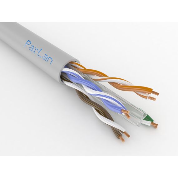 Кабель (провод) ParLan U/UTP Cat6 4х2х0.57 PVC Паритет 100476
