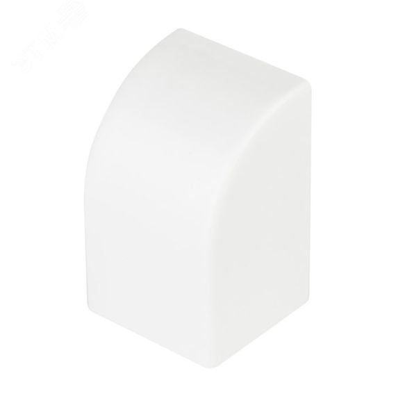 Заглушка (25х25) (4 шт) Plast Белый EKF ecw-25-25x4