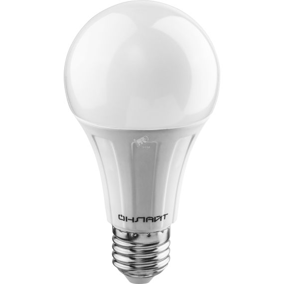 Лампа светодиодная LED 12вт Е27 белый ОНЛАЙТ 71655