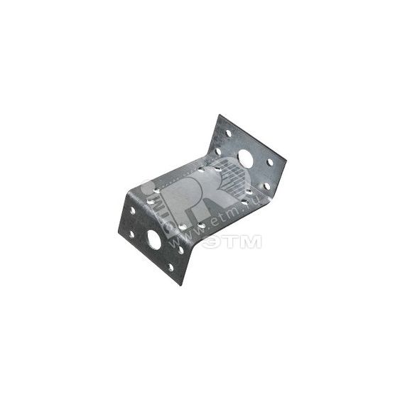 Уголок крепежный Z-образный KUZ-90/ 45х90х45х65х2.0мм Tech-Krep 124398