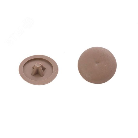 Заглушка на шуруп с крестообразным шлицем PZ 2 дуб (50 шт.) Европартнёр 16 1593 4