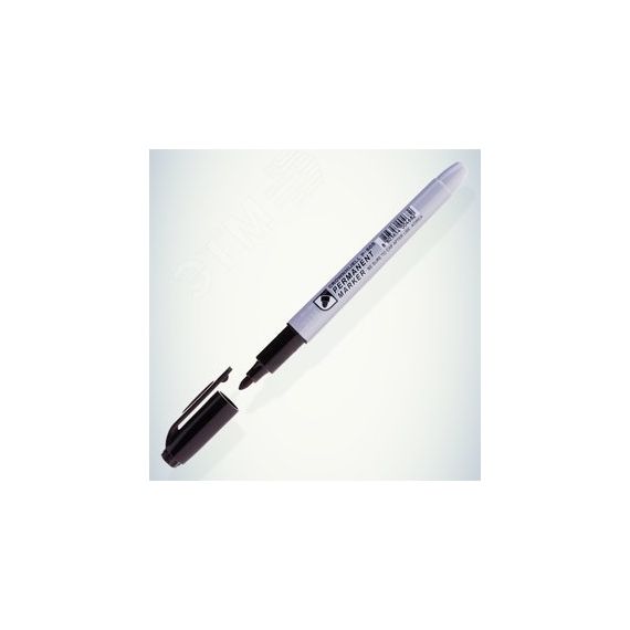 Маркер перманентный Multi Marker Slim черный, пулевидный, 2мм Crown P-505