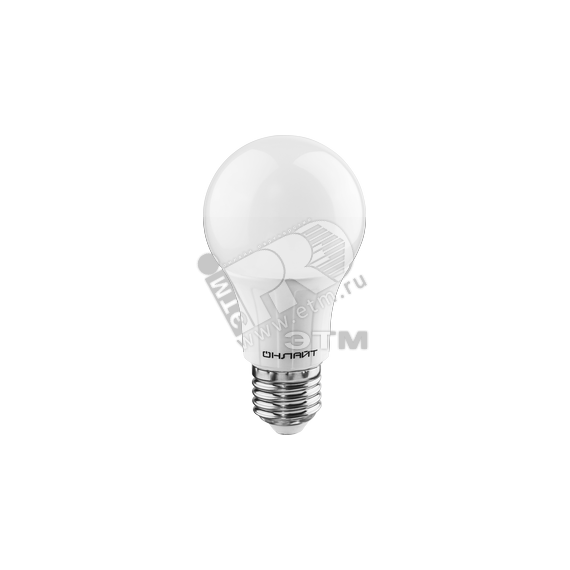 Лампа светодиодная LED 7вт Е27 теплый ОНЛАЙТ 71647