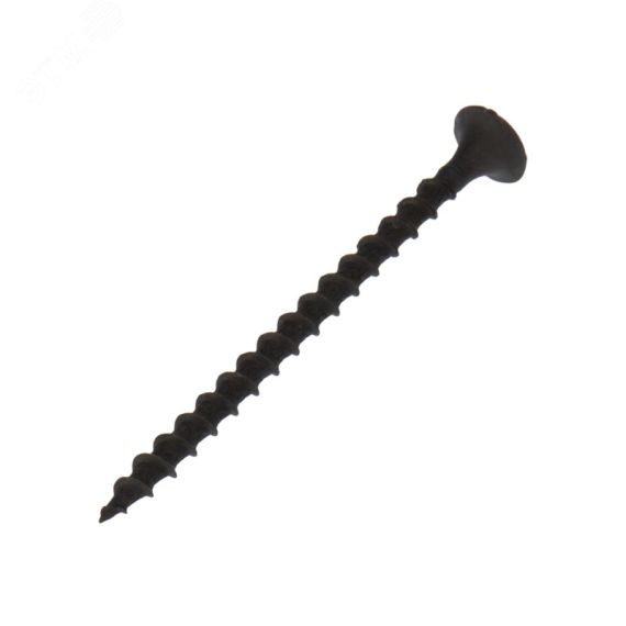 Саморез гипсокартон-металл 3.5х55, пакет (50 шт./уп.) Kranz 1143-3555-4