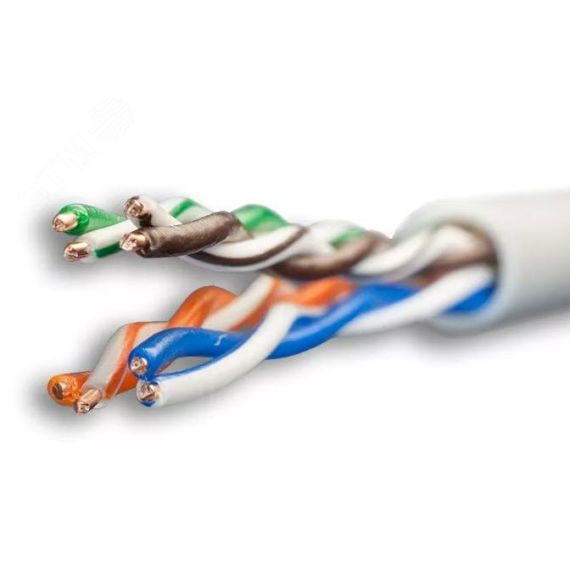 Витая пара Premium UTP 5e 4x2x0.51 Cu LSZH        нг(А)-HF In. 305м СУПР 01-0307-1