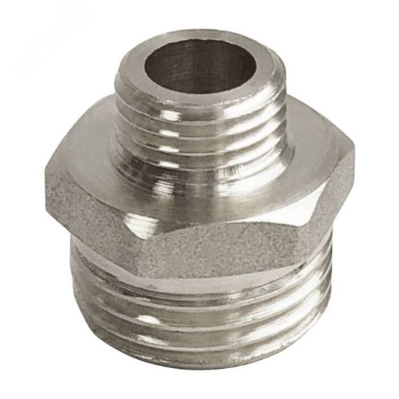 Ниппель переходной с никелевым покрытием 1/2'x3/8' VALFEX VF.580.N.012.038