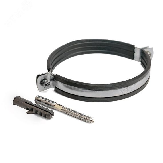 Хомут металлический с гайкой М10 2 1/2 (72-78) PRO AQUA CL212M10