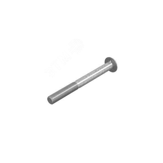 Болт М8х120 DIN 607 антивандальный с усиком, класс прочности 5.8, гальван. цинк OSTEC 065182