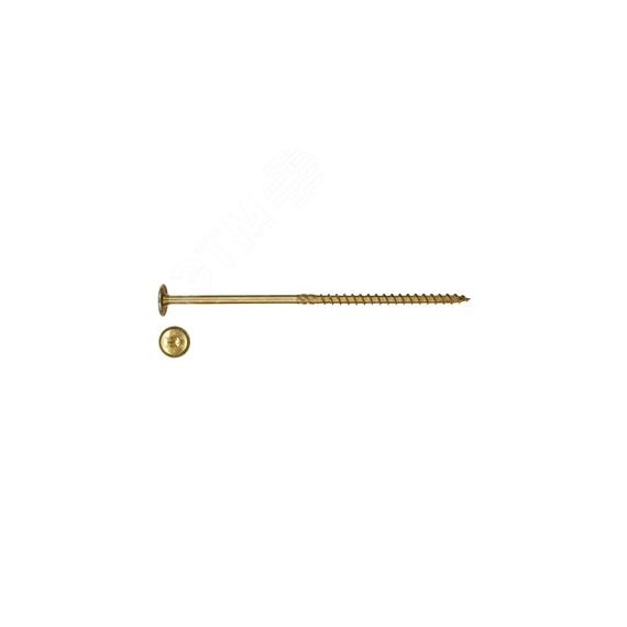 Шуруп для дерева, прессшайба TORX 30, неполная резьба, ж/п 6,0 x 160 (1 шт.) Европартнёр 0 0045 0