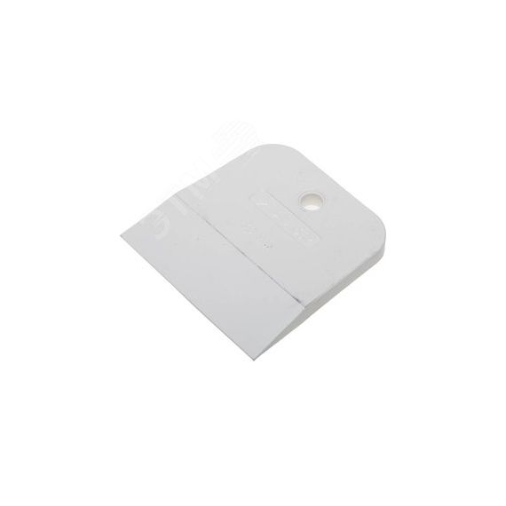 Шпатель ''Мастер'' резиновый, белый, 1шт, 80мм ЗУБР 1016-80_z01