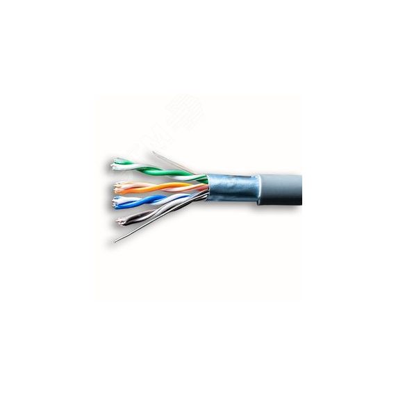 Витая пара Median FTP Cat.5e 4x2xAWG24 Cu PVC Indoor 305м СУПР 01-1033-1