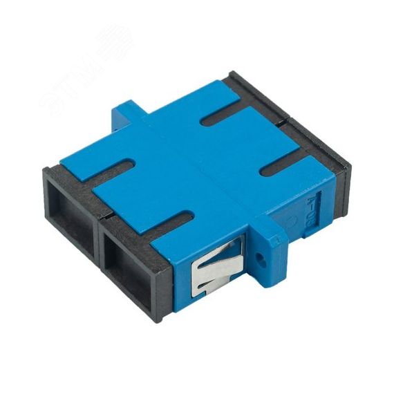 Адаптер оптический проходной SC-SC, OS2, дуплекс (duplex), синий Datarex DR-541002
